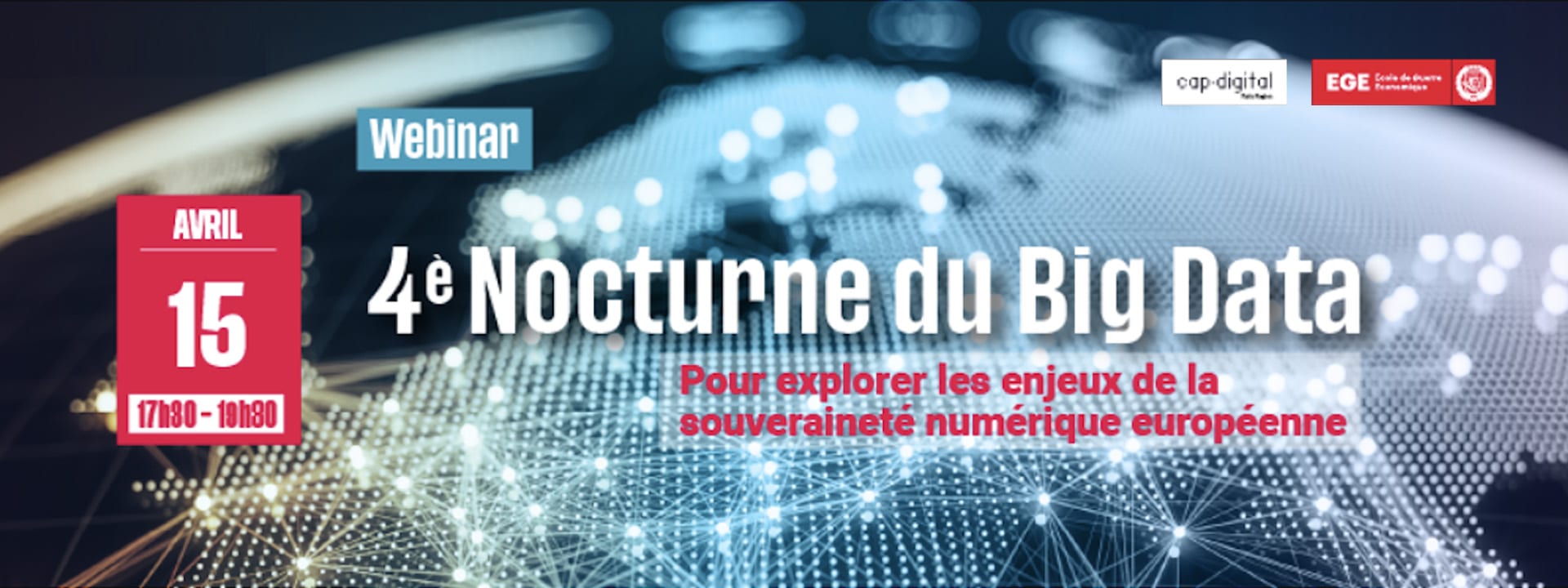 Nocturne du Big Data – Souveraineté Numérique Européenne - CAP Digital visuel