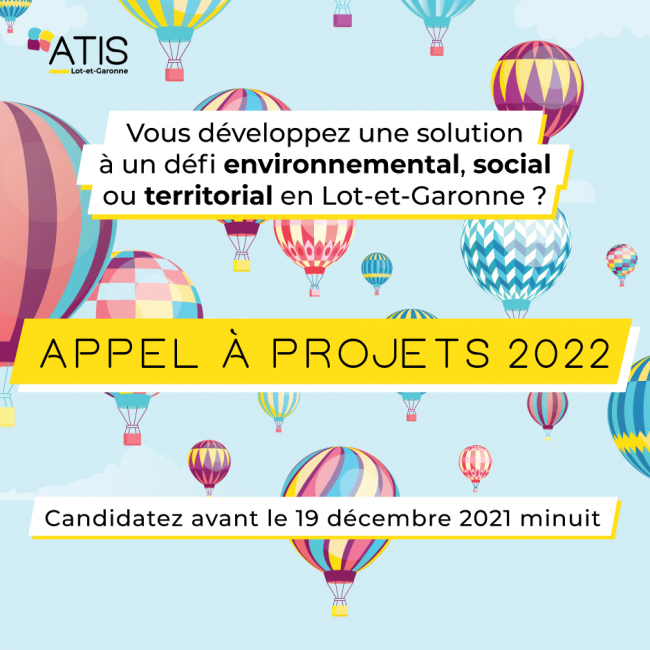 ATIS Appel à projet 2022 visuel