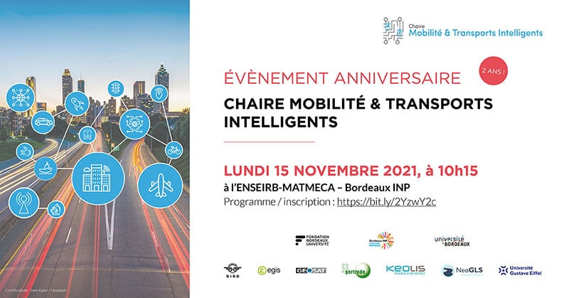 Chaire Mobilité et Transports Intelligents visuel