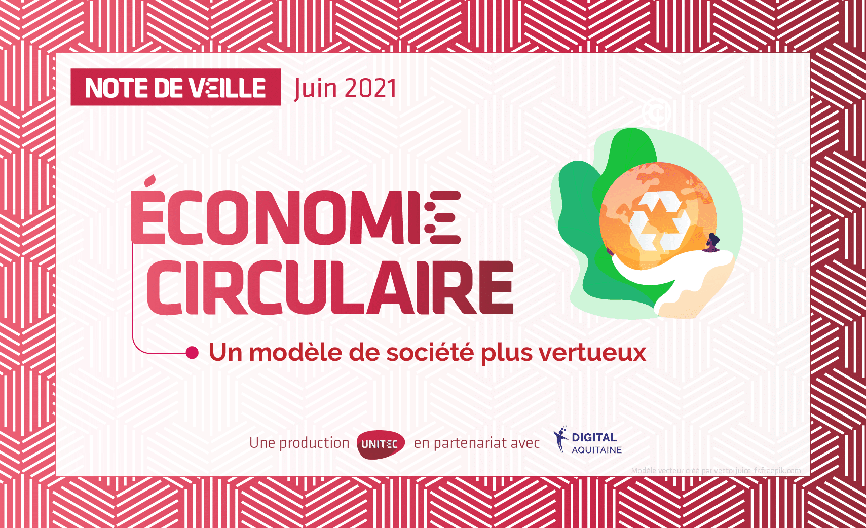 ÉCONOMIE CIRCULAIRE visuel