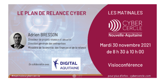 Volet Cyber Plan de Relance visuel