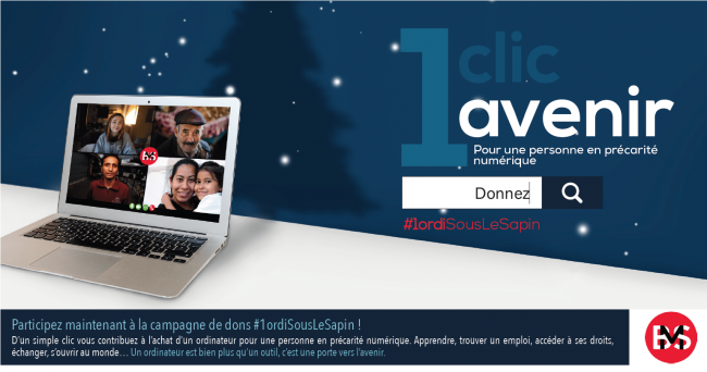 Opération #1ordiSousLeSapin 2021 Opération #1ordiSousLeSapin 2021 visuel