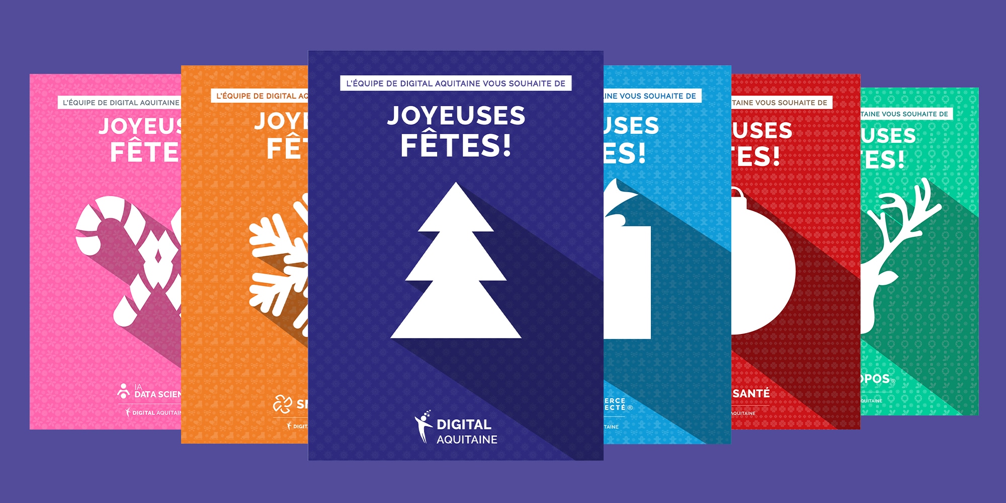 Joyeuses Fêtes ! DA Joyeuses Fêtes ! visuel DA