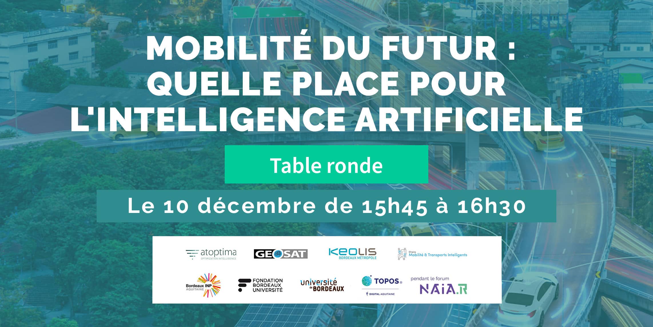 Table Ronde sur la Mobilité du futur visuel