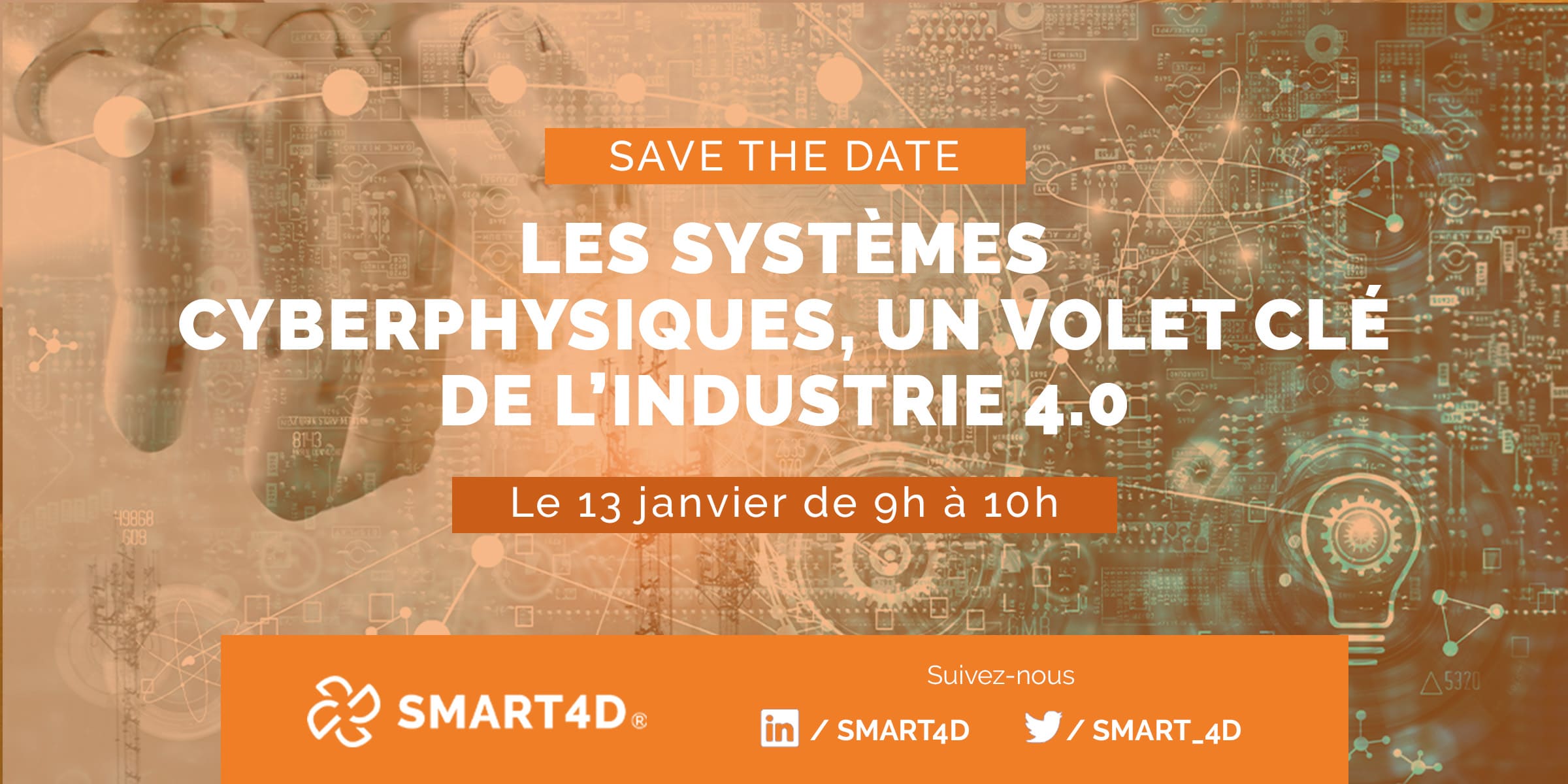 Save the date : Les systèmes cyberphysiques