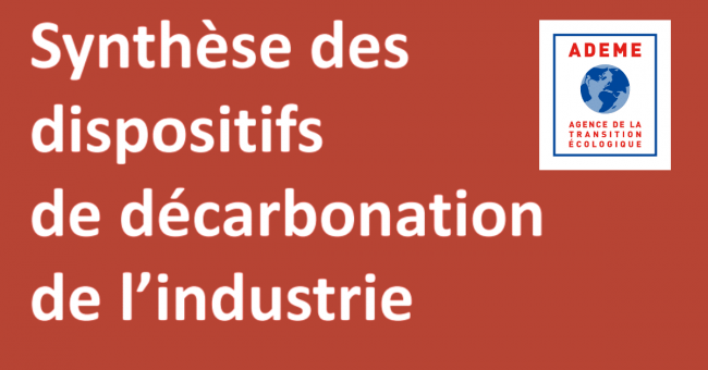décarbonation ADEME décarbonation ADEME