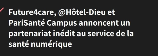 PariSanté Campus – Hôtel-Dieu – Future4Care PariSanté Campus - Hôtel-Dieu - Future4Care