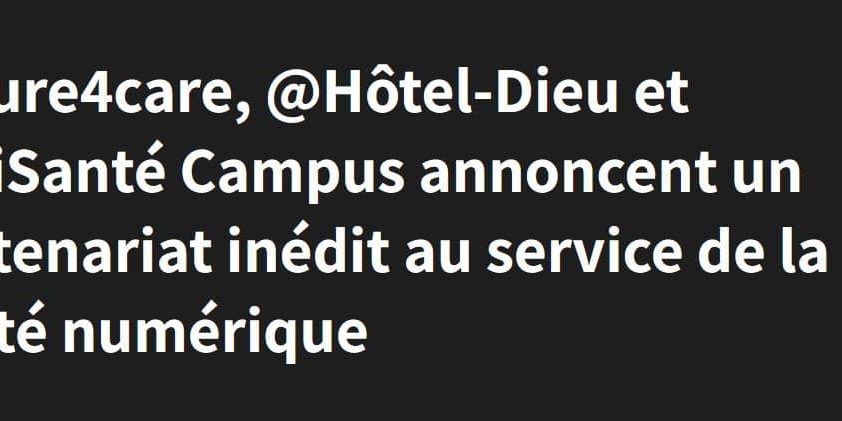 PariSanté Campus – Hôtel-Dieu – Future4Care PariSanté Campus - Hôtel-Dieu - Future4Care