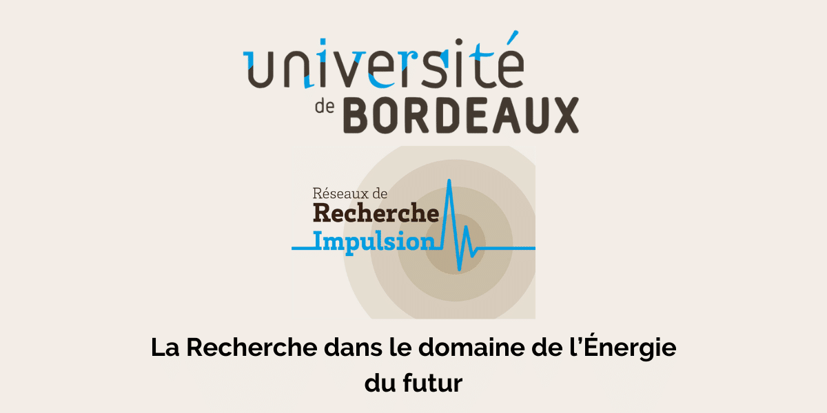 La Recherche dans le domaine de l’Énergie du futur