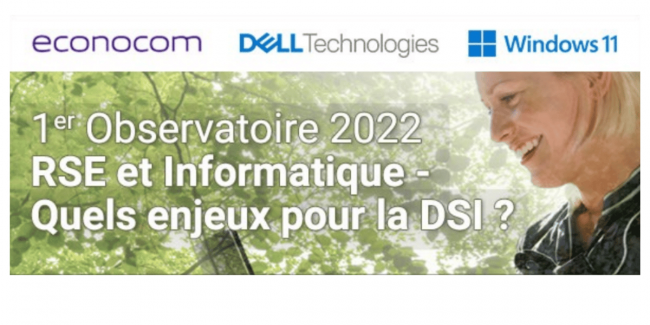 RSE et Informatique – Quels enjeux pour la DSI RSE et Informatique - Quels enjeux pour la DSI