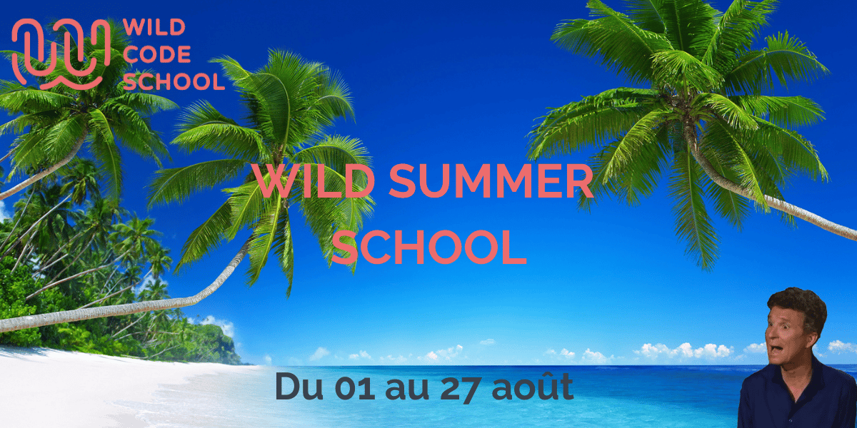 La Wild Code School propose des formations intensives aux métiers tech - Développement web, Data analyse, Cybersécurité, Product management - sur campus, à distance ou en entreprise.