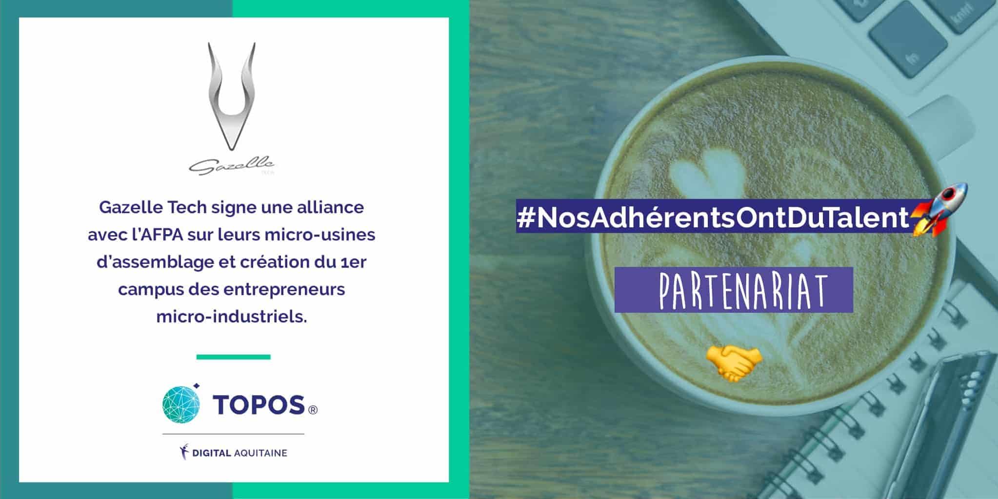 topos Gazelle Tech Alliance avec l’AFPA topos Gazelle Tech Alliance avec l’AFPA