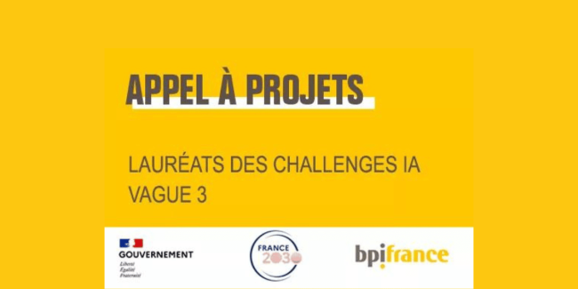 AAP – Lauréats des Challenges IA – Vague 3 AAP - Lauréats des Challenges IA - Vague 3