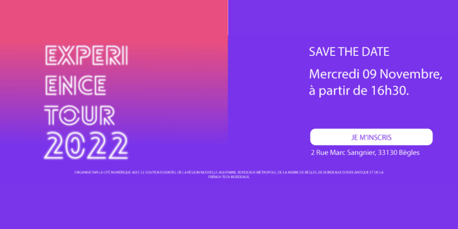 Experience Tour Cité Numérique Experience Tour Cité Numérique