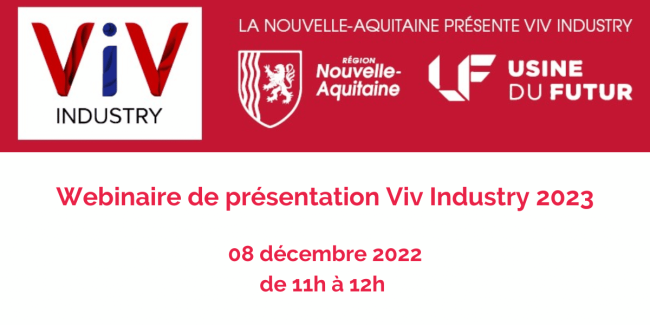Webinaire de présentation Viv Industry 2023 Webinaire de présentation Viv Industry 2023