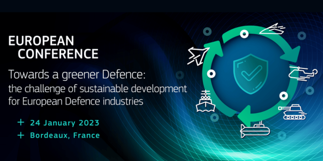 Conférence Towards a greener Defence Conférence Towards a greener Defence