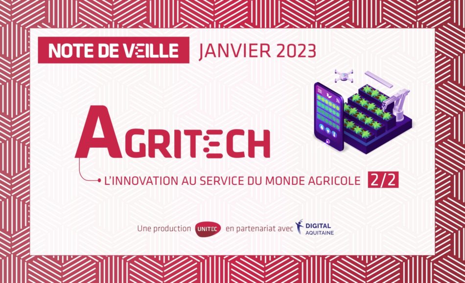 Agritech l'innovation au service du monde agricole part 2