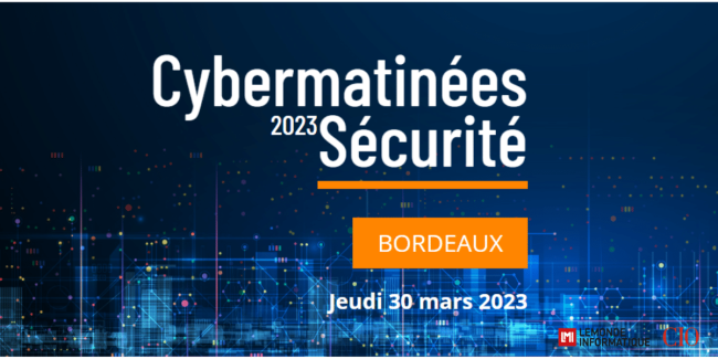Cybermatinée Sécurité 2023 Cybermatinée Sécurité 2023