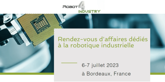 Robot4Industry 1ere edition Robot4Industry 1ere edition robotique industrielle