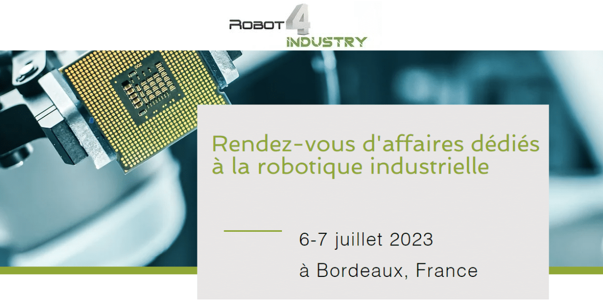 Robot4Industry 1ere edition robotique industrielle