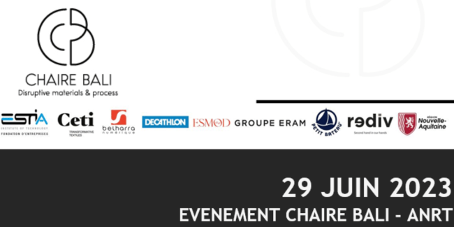 Numérique et durabilité textile – Chaire Bali Numérique et durabilité textile - Chaire Bali