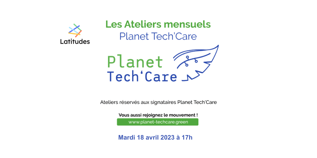 Atelier 29 – Planet Tech’Care visuel