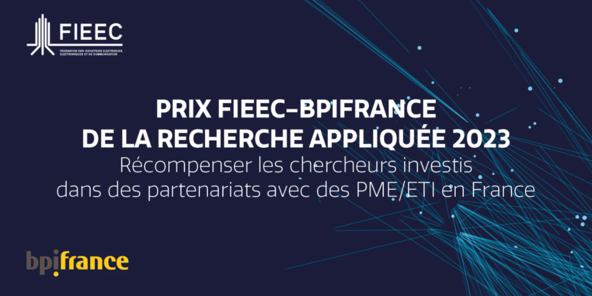 Prix FIEEC-BPI France de la Recherche appliquée