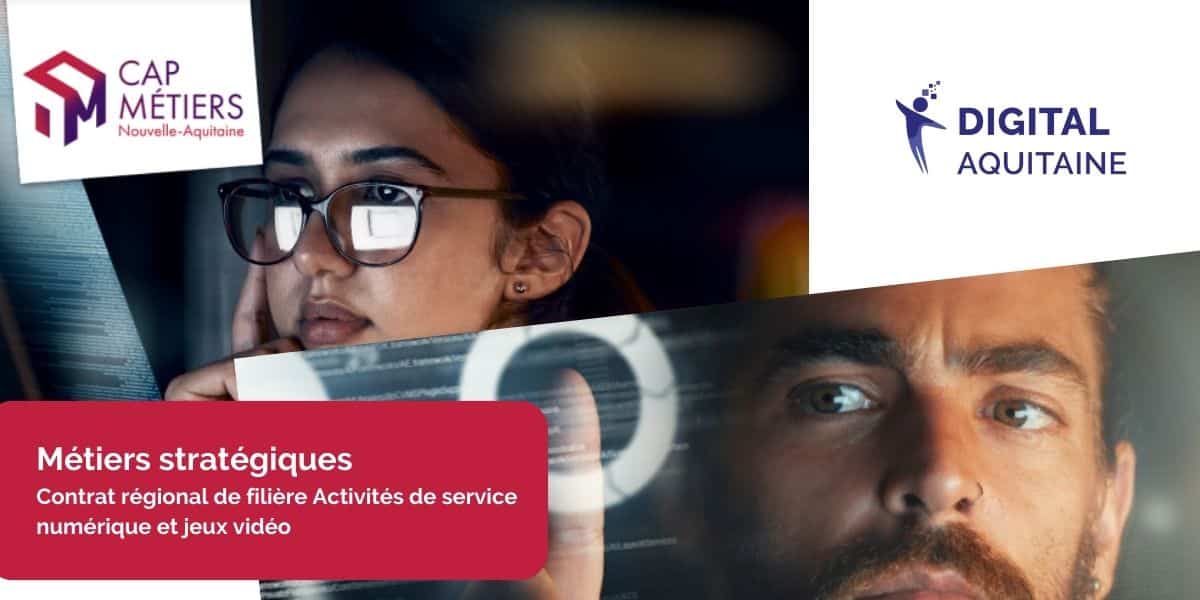 Cap métiers Nouvelle-Aquitaine metier numerique cybersecurite donnees