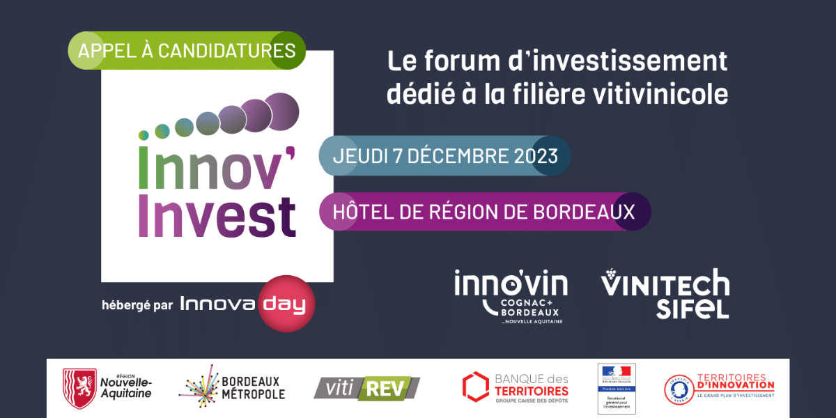 Candidatez au Forum Innov’Invest