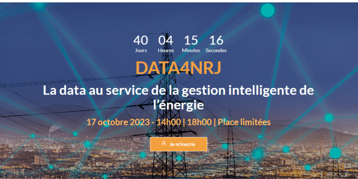 Journee Data4NRJ : la data au service de la gestion intelligente de l’énergie