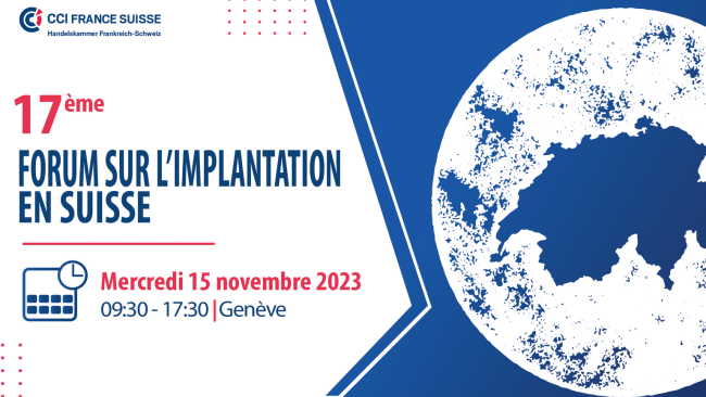 CCI Suisse Forum sur l'Implantation en Suisse