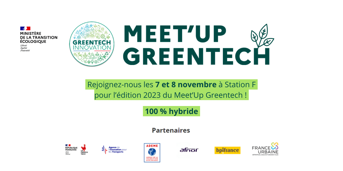 Meet’Up Greentech 2023