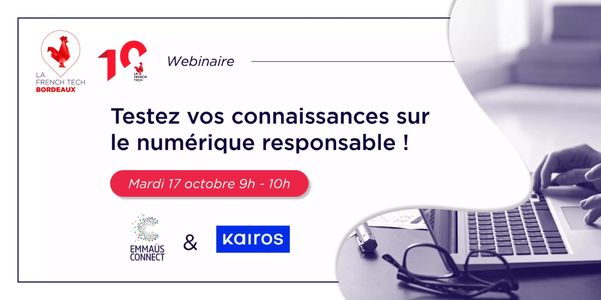 Webinaire "Testez vos connaissances sur le numérique responsable"