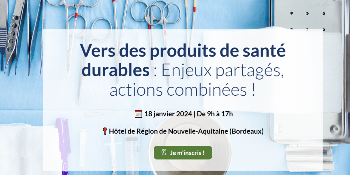 Journée sur les produits de santé durables