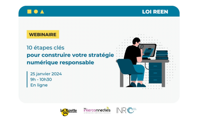 Webinaire 10 étapes clés pour construire votre stratégie numérique responsable 10 étapes clés pour construire votre stratégie numérique responsable