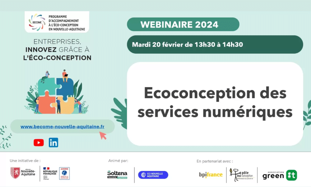 Webinaire Become - Eco-conception des services numériques