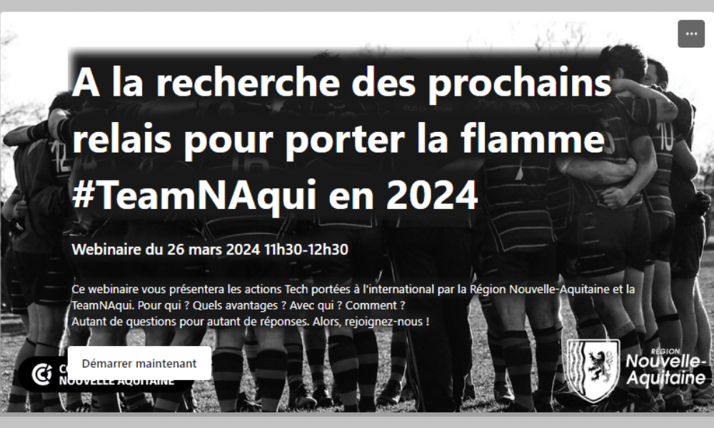 Webinaire #TeamNAqui en 2024