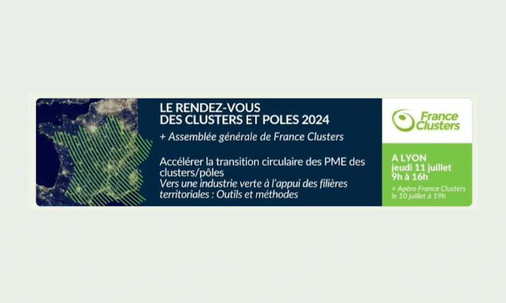 Le rendez-vous des Clusters et Pôles 2024