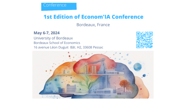1ère édition de la conférence Econom’IA 1ère édition de la conférence Econom'IA
