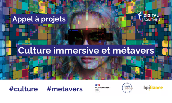 Appel à projets Culture immersive et métavers Appel à projets « Culture immersive et métavers »