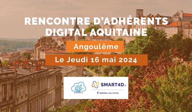 Visuel rencontre adhérents Digital Aquitaine Angouleme