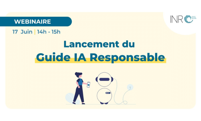 Webinaire lancement du Guide sur l’IA Responsable