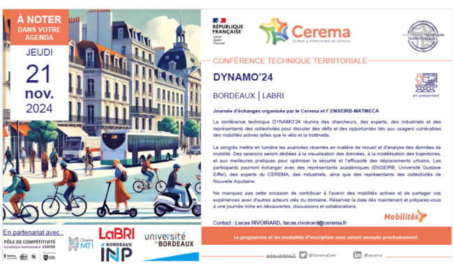 Journée de conférences DYNAMO’24 Journée de conférences DYNAMO'24