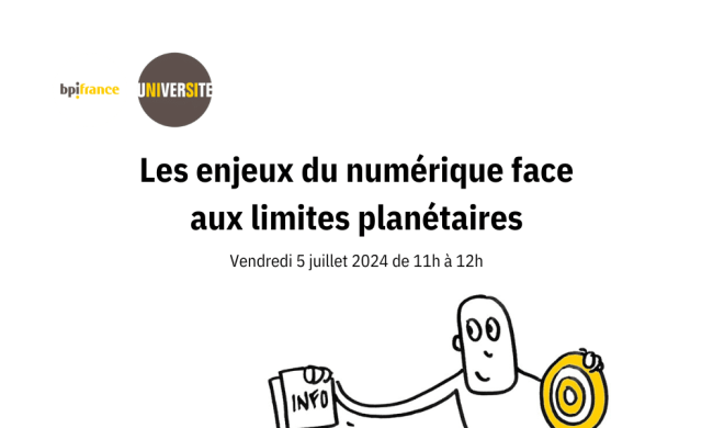 Les enjeux du numérique face aux limites planétaires