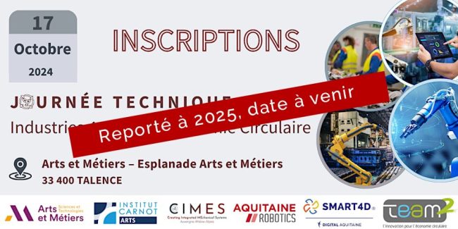 Journée technique ENSAM-REPORTÉ