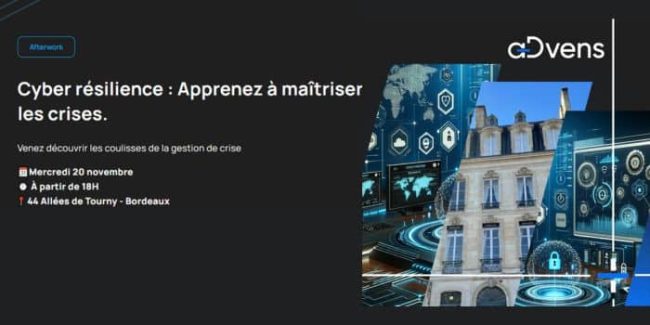 Cyber résilience Apprenez à maîtriser les crises Cyber résilience : Apprenez à maîtriser les crises