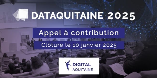 Save The Date 2 Appel à contribution Datquitaine 2025